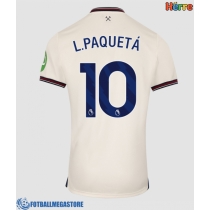 Fotballdrakt Herre West Ham United Lucas Paqueta #10 Bortedrakt 2025-26 Kortermet